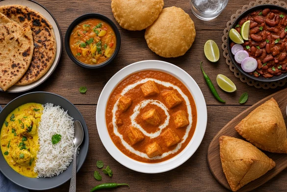 Punjabi home-style Indian food from Pind Di Roti in Toronto